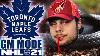 SNAKE - NHL 21 - GM MODE COMMENTARY - TORONTO ep 12