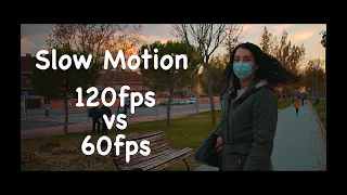 Canon EOS R Canon 90D - 60p VS 120p Slow Motion