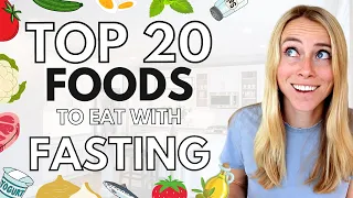 20 Best Foods To Eat With 16/8 Intermittent Fasting [Target Belly Fat]