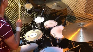 Os barões da pisadinha , parangolé - não que eu vá ( drum cover ) fernando batera bethel