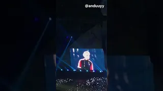 Armys & RM sang Suga’s Mic Drop part together when Suga’s earpiece  had a problem at BTS 4th Muster.