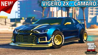 NEW Camaro ZL1 Declasse Vigero ZX Best Customization & Review! GTA 5 Online Chevrolet Camaro VL1 Car