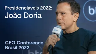 João Doria na CEO Conference 2022 | BTG Pactual