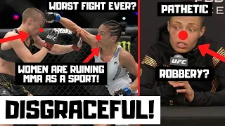 Namajunas vs Esparza Was The Worst Fight Of All Time And Deserves Punishment - Full Fight Reaction