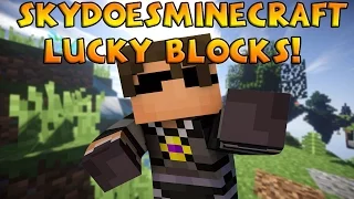 SKYDOESMINECRAFT LUCKY BLOCK! Lucky Block Island - W/ JeromeASF