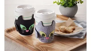 Canvas Project : Cat Cup Sleeve