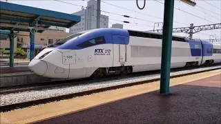 익산역 열차영상(Trains at Iksan station)