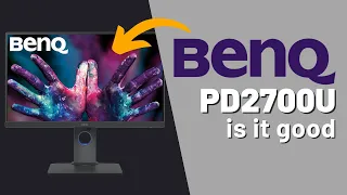 Best afordable monitor for creators. BenQ PD2700U review in 2023