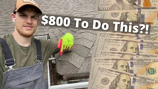 How I Clean Gutters And Get More Customers