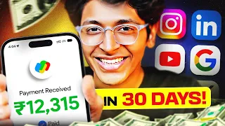 Make Your FIRST ₹10,000 with Phone in 30 DAYS (No Experience Needed) | Freelancing for Beginners