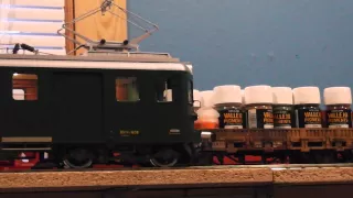 Spur 1 (1:32) Fine Models SBB BDe 4/4 running