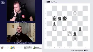 Nieprawdopodobna partia: Jan-Krzysztof Duda - Wesley So. Powtórka koment. GM Pakleza i Marianczello