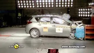 Crash Test 2013 Toyota Auris / Auris Wagon EuroNCAP