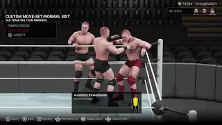 Dean Ambrose moveset WWE 2K19