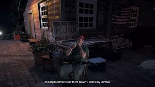 Far Cry 5 - The Prodigal Son: Hurk Drubman Sr "Obama Loving Libtards" Chat & Hurk Jr Intro (2018)