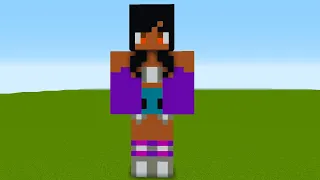 Minecraft: How To Make a Aphmau Statue