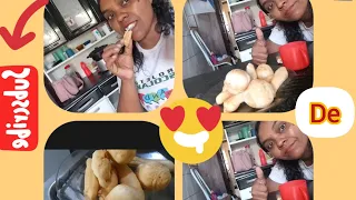 faça esse bolinho de goma e não vai querer mas pão.