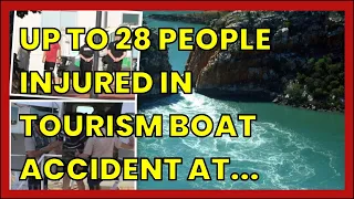 UP TO 28 PEOPLE INJURED IN TOURISM BOAT ACCIDENT AT HORIZONTAL FALLS OFF KIMBERLEY COAST