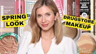 Drugstore EASY Spring Makeup! Everyday, Over 40 Makeup!