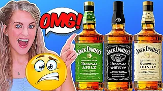 Irish Girl Taste Tests American Jack Daniels Whiskey For The First Time