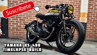 CAFE RACER TIMELAPSE BUILD (YAMAHA XS 400)/PEDROBLANCOHD