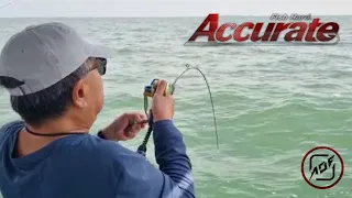 [Anglersoutfitter CH] Accurate BV-300L vs 32lb Singapore grouper.