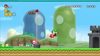 New Super Mario Bros. Wii | Dolphin 5.0 | HD 60FPS | Real Wiimote