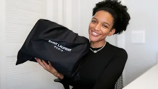 I FOUND THE PERFECT DESIGNER WORK BAG | Large YSL Loulou Unboxing