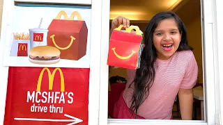 فتحنا مطعم ماكدونالدز في بيتنا !! Macdonalds at Home