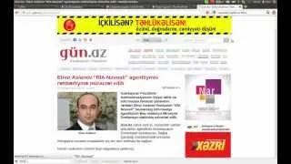 Azerbajyan official news web site hack DOS ! Armenian hackers !