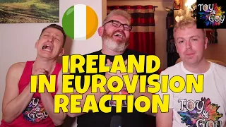 IRELAND IN EUROVISION - REACTION - ALL SONGS 1965-2020