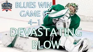 Controversial Goal Helps Turn Tide Against Stars, Blues Win 4-1 to Force Game 7 | Feeling Dangerous