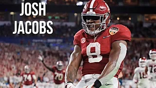 Josh Jacobs || "The Greatest Underrated Player" || Alabama Career Highlights || 2016 - 19