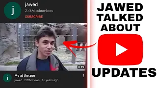 JAWED KARIM |COFOUNDER OF YOUTUBE ABOUT YOUTUBE UPDATE #shorts #a1factss