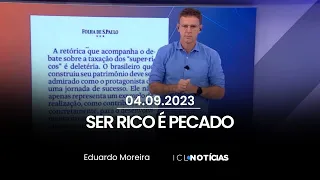 Em um Brasil desigual, ser rico é pecado sim: Eduardo Moreira reage a artigo publicado na Folha