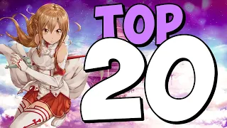 Top 20 Sword Art Online Openings & Endings