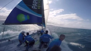 Big downwind with TP52 Paprec