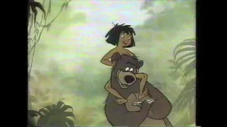 Disney's The Jungle Book on Video Cassette trailer advert (1991)