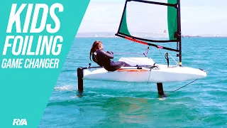KIDS FOILING - GAME CHANGER - The NIKKIi enables kids to experience the thrill of foiling
