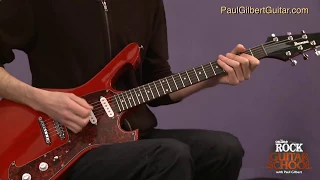 Paul Gilbert Guitar Lessons: Pentatonic Solo (Part 1)