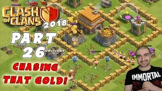 Clash of Clans Walkthrough: #26 - CHASING THAT GOLD! - (Android Gameplay Let's Play) - GPV247