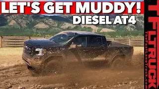 Can the New 2020 GMC Sierra 1500 AT4 Diesel Conquer Mud & Rocks?
