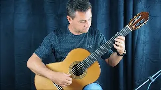 Comparison  2013 John Price  versus 1995 Ramirez 1a www concert classical guitar com