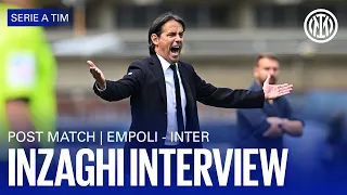 EMPOLI 0-3 INTER | INZAGHI INTERVIEW 🎙️⚫🔵