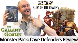 Monster Pack: Cave Defenders Review - Icons of the Realms Prepainted Miniatures
