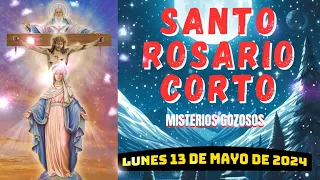 Santo Rosario Corto de hoy Lunes 13 de Mayo de 2024 🌿🌷🌿 Misterios Gozosos🌿🌷🌿 Santa Virgen María