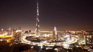 Dubai 24 hour timelapse