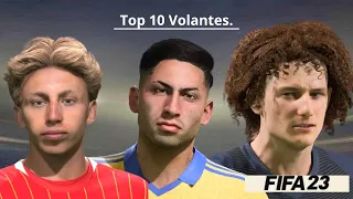 Fifa 23 : TOP 10 BONS VOLANTES com FACE REAL para o seu MODO CARREIRA !