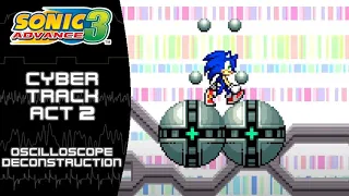 Sonic Advance 3 (GBA) - Cyber Track Act 2 - Oscilloscope Deconstruction