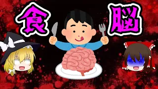 【ゆっくり解説】食脳　世界最凶のグロ食材【グロ注意】